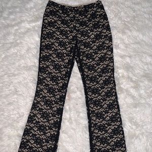 Lacey Black/Nude Y2K Pants 🖤
